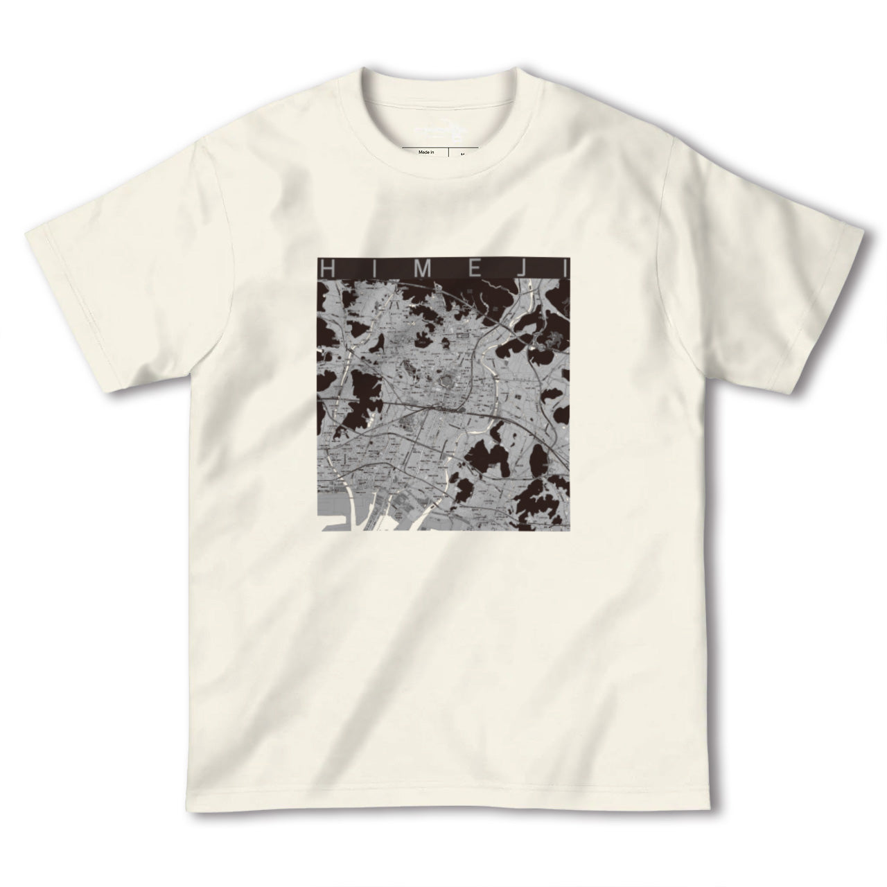 【姫路(兵庫県)】地図柄ヘビーウェイトTシャツ