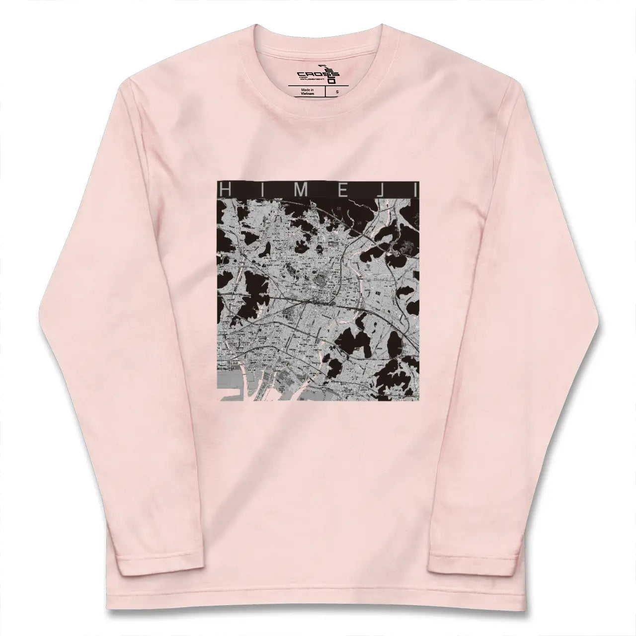 【姫路(兵庫県)】地図柄ロングスリーブTシャツ