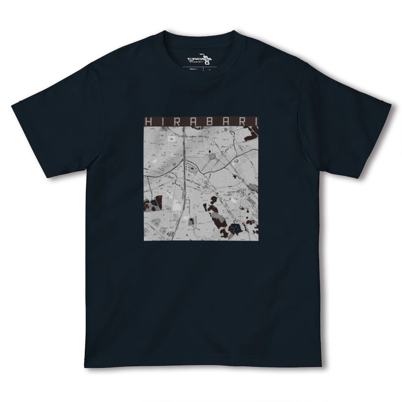 【平針(愛知県)】地図柄ヘビーウェイトTシャツ