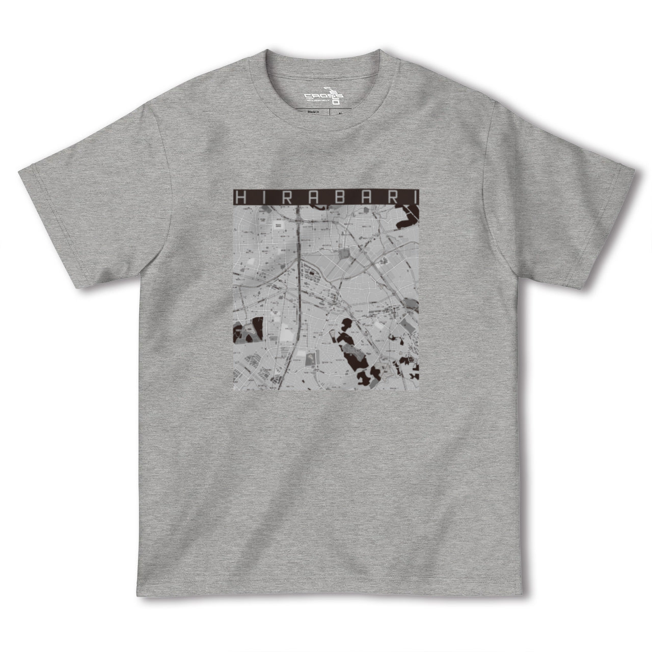 【平針(愛知県)】地図柄ヘビーウェイトTシャツ