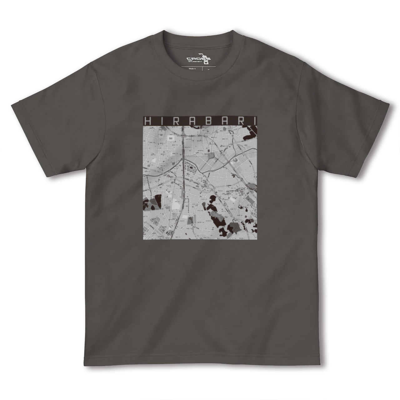 【平針(愛知県)】地図柄ヘビーウェイトTシャツ