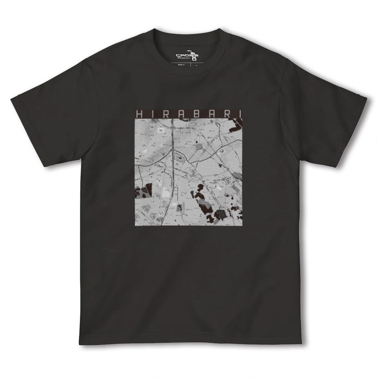 【平針(愛知県)】地図柄ヘビーウェイトTシャツ