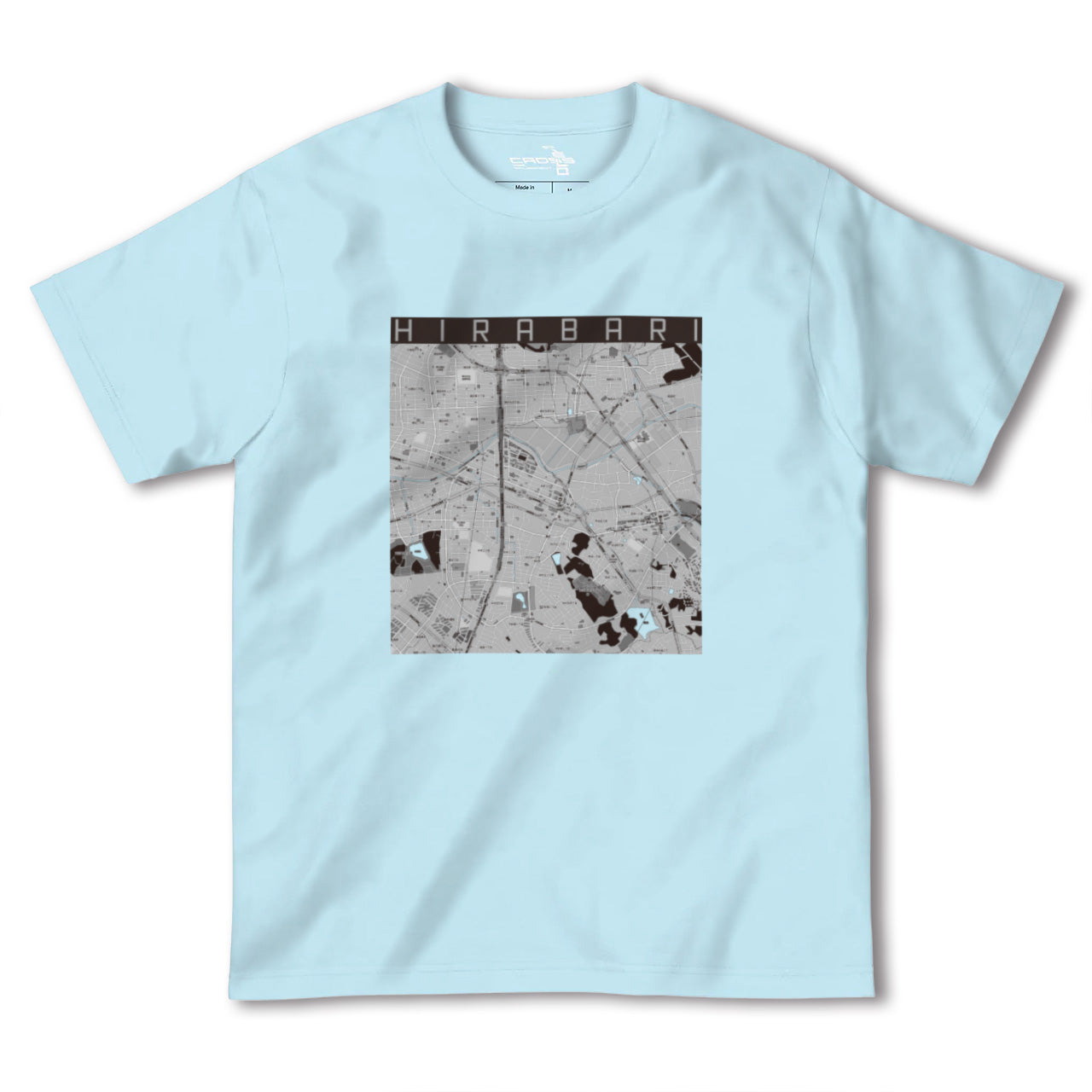 【平針(愛知県)】地図柄ヘビーウェイトTシャツ