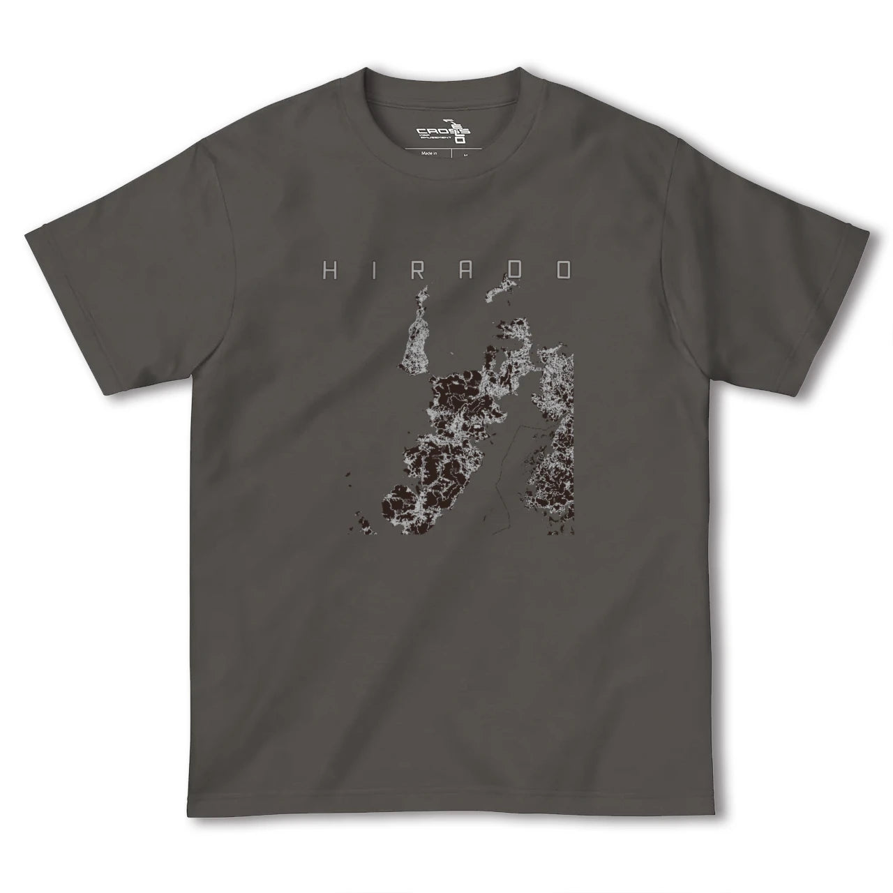 【平戸(長崎県)】地図柄ヘビーウェイトTシャツ