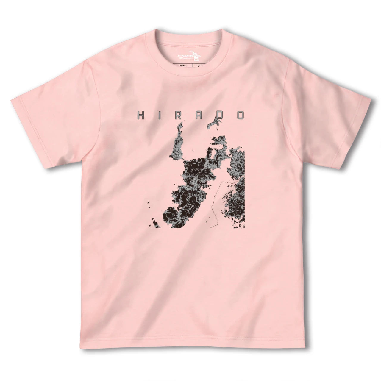 【平戸(長崎県)】地図柄ヘビーウェイトTシャツ
