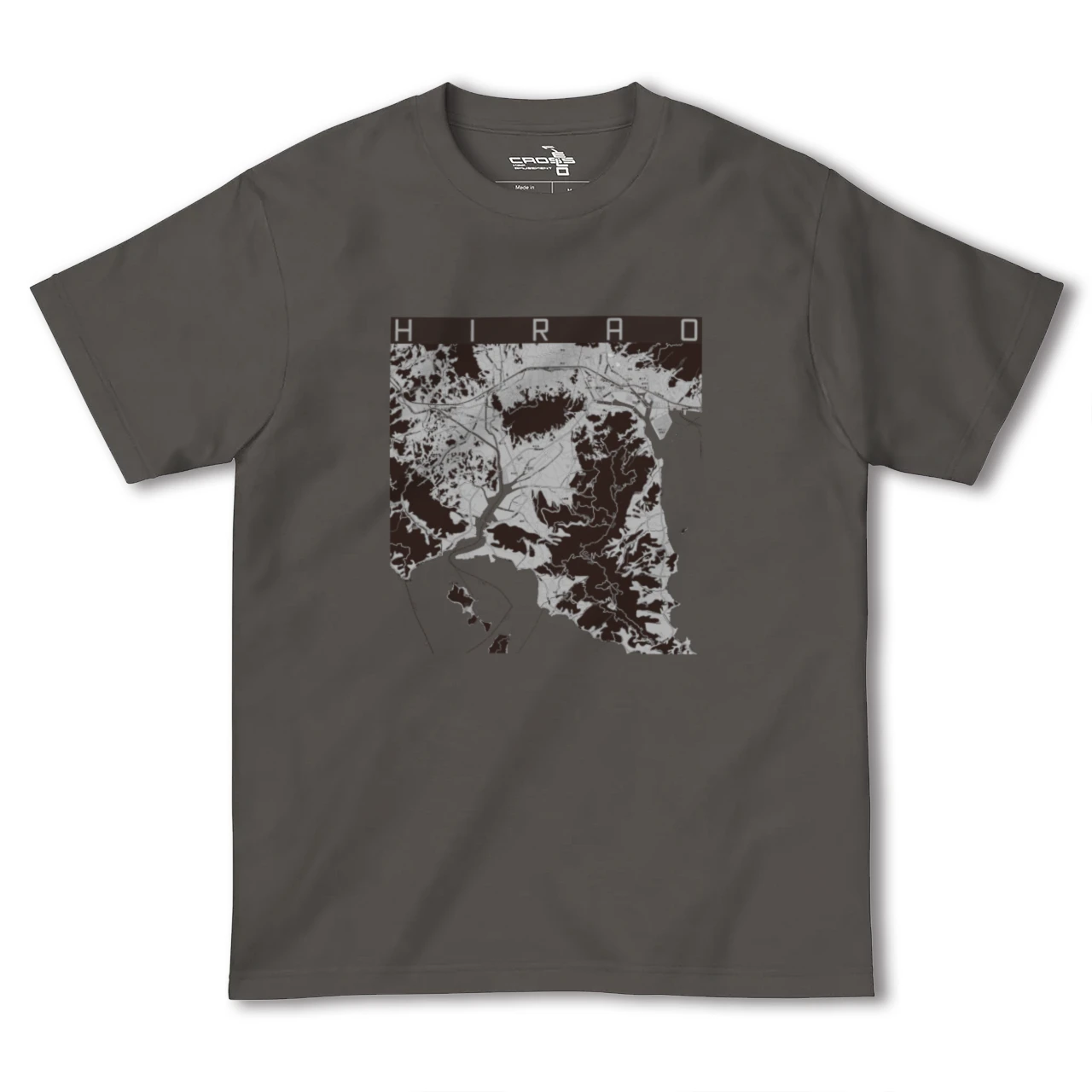 【平生(山口県)】地図柄ヘビーウェイトTシャツ
