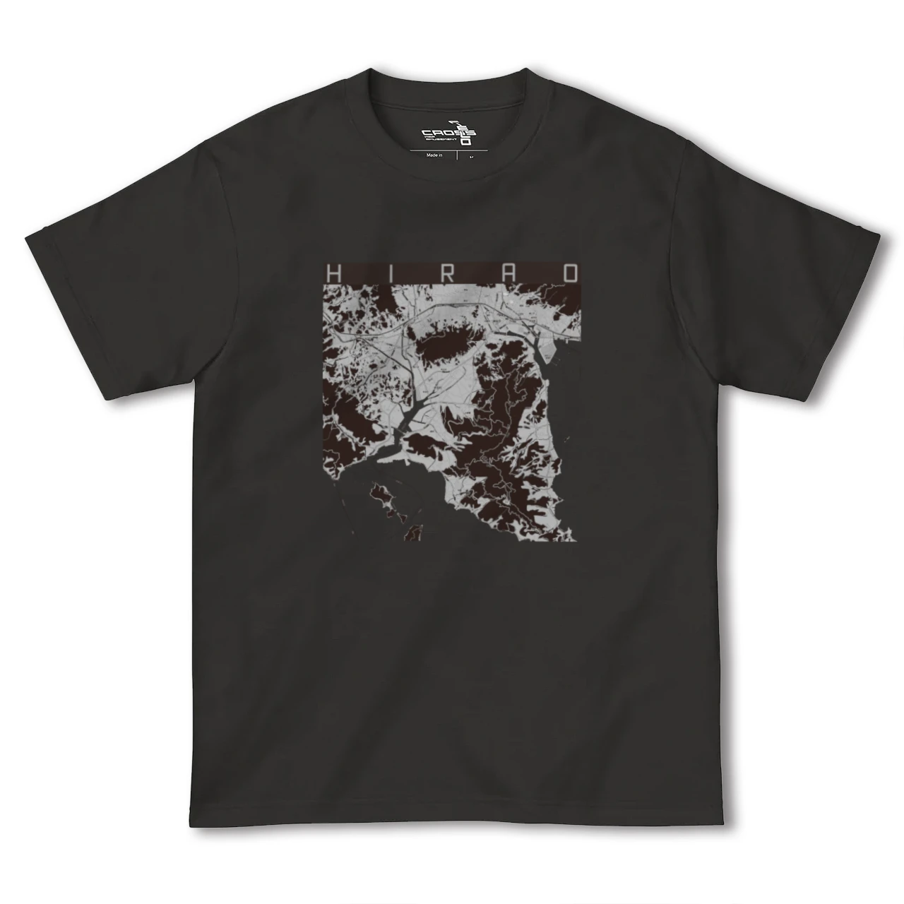 【平生(山口県)】地図柄ヘビーウェイトTシャツ