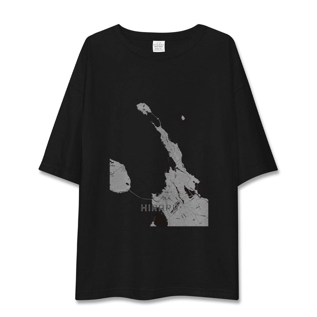 【平良(沖縄県)】地図柄ビッグシルエットTシャツ