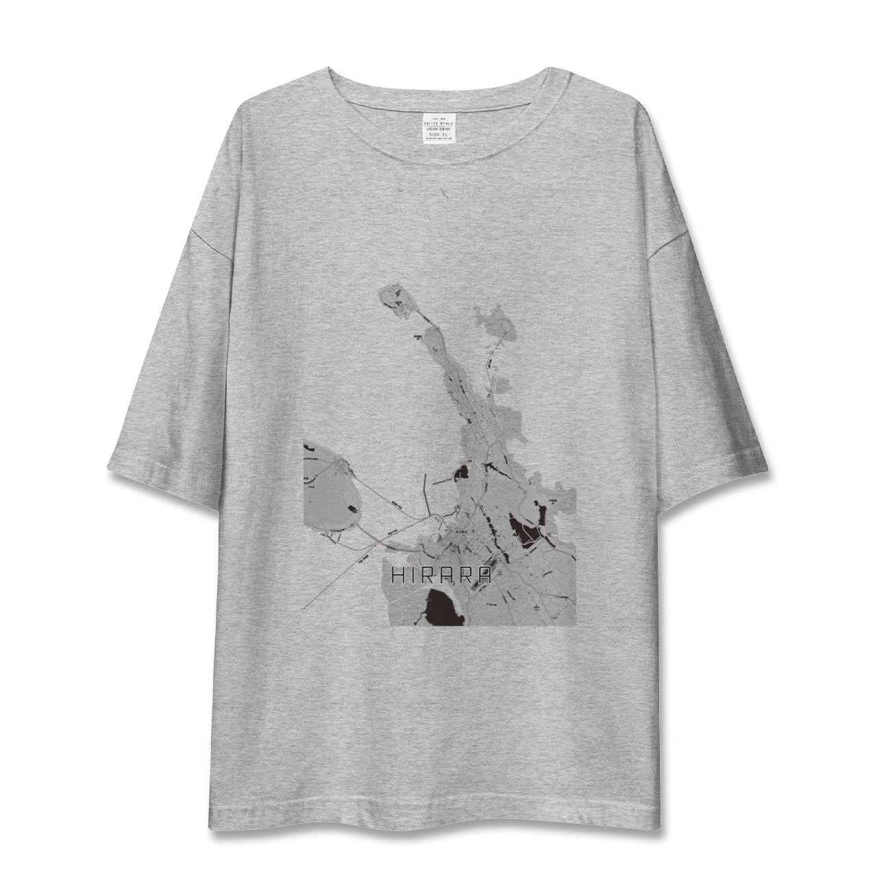 【平良(沖縄県)】地図柄ビッグシルエットTシャツ