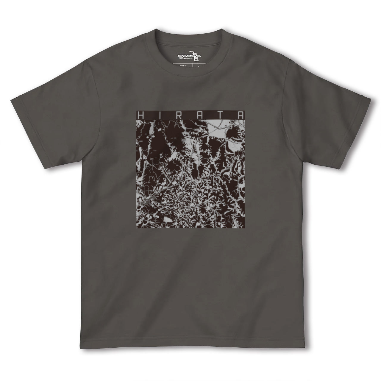 【平田(福島県)】地図柄ヘビーウェイトTシャツ