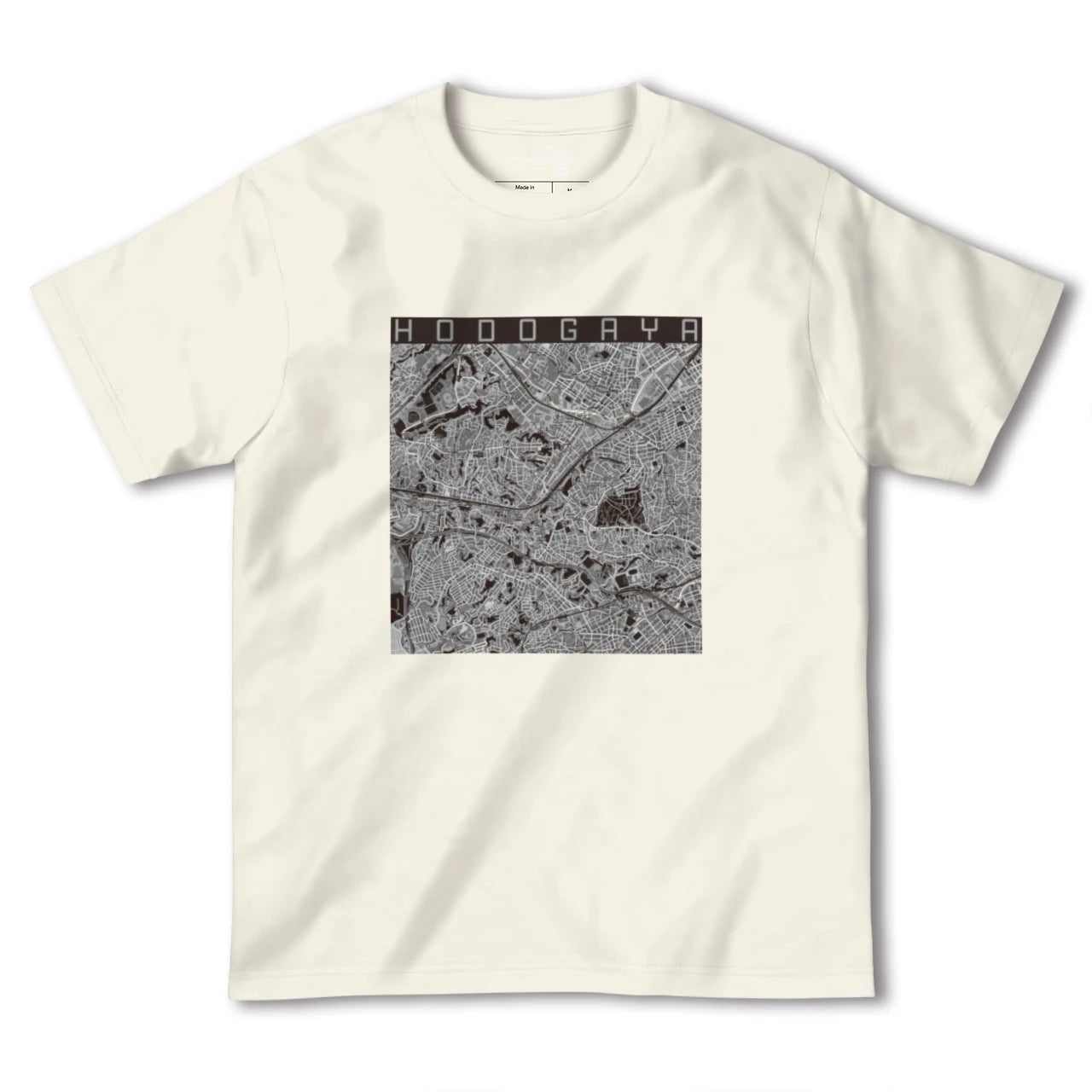 【保土ケ谷(神奈川県)】地図柄ヘビーウェイトTシャツ