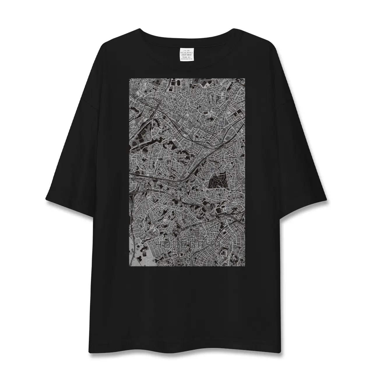 【保土ケ谷(神奈川県)】地図柄ビッグシルエットTシャツ