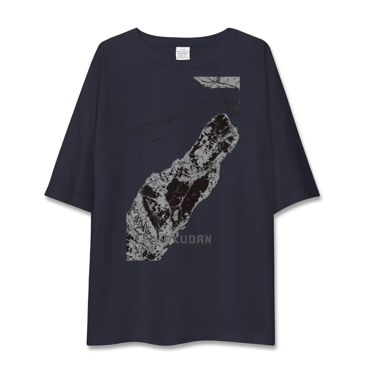 【北淡(兵庫県)】地図柄ビッグシルエットTシャツ