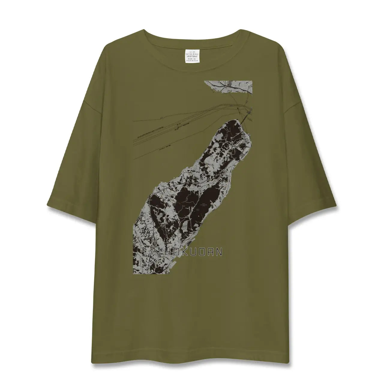 【北淡(兵庫県)】地図柄ビッグシルエットTシャツ