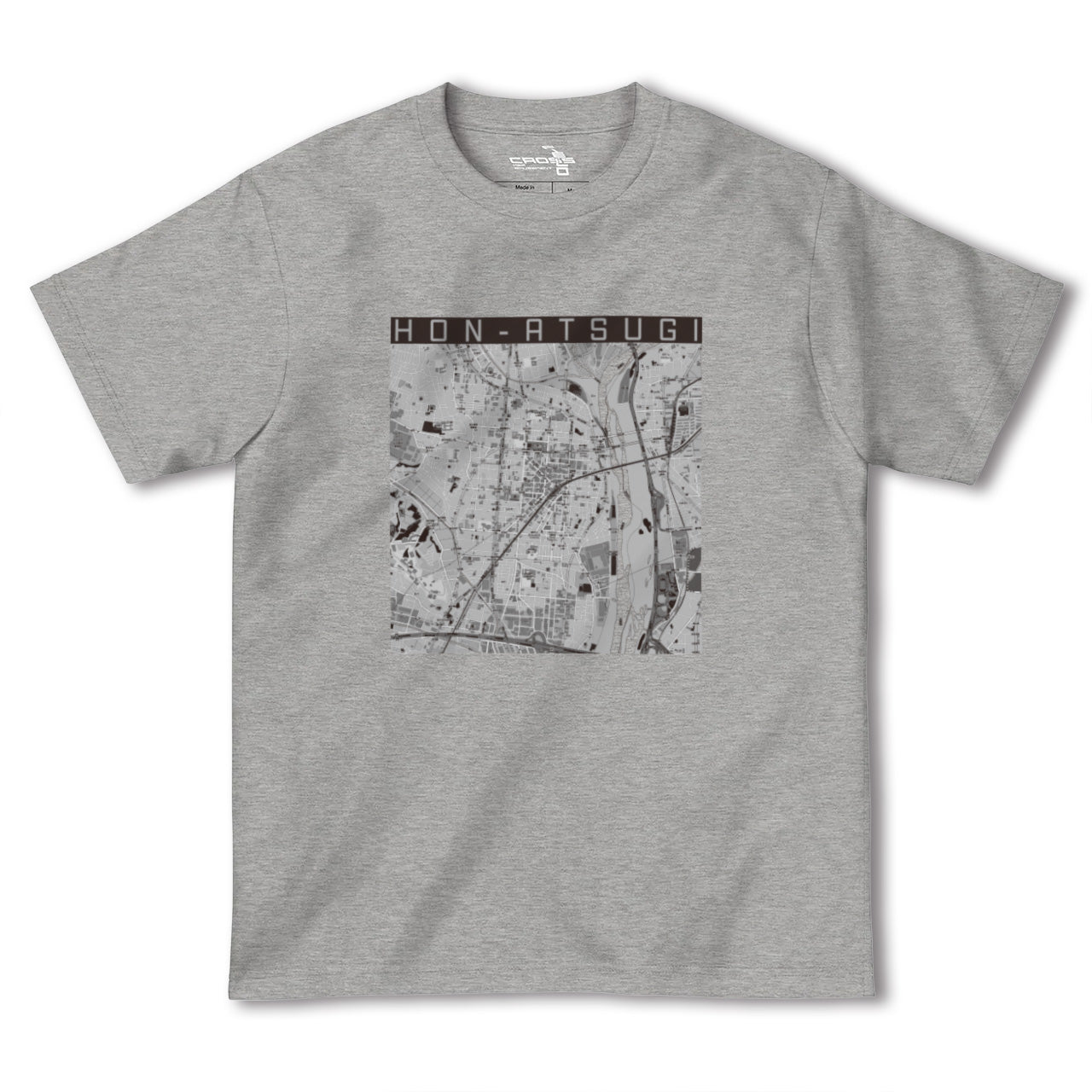【本厚木(神奈川県)】地図柄ヘビーウェイトTシャツ
