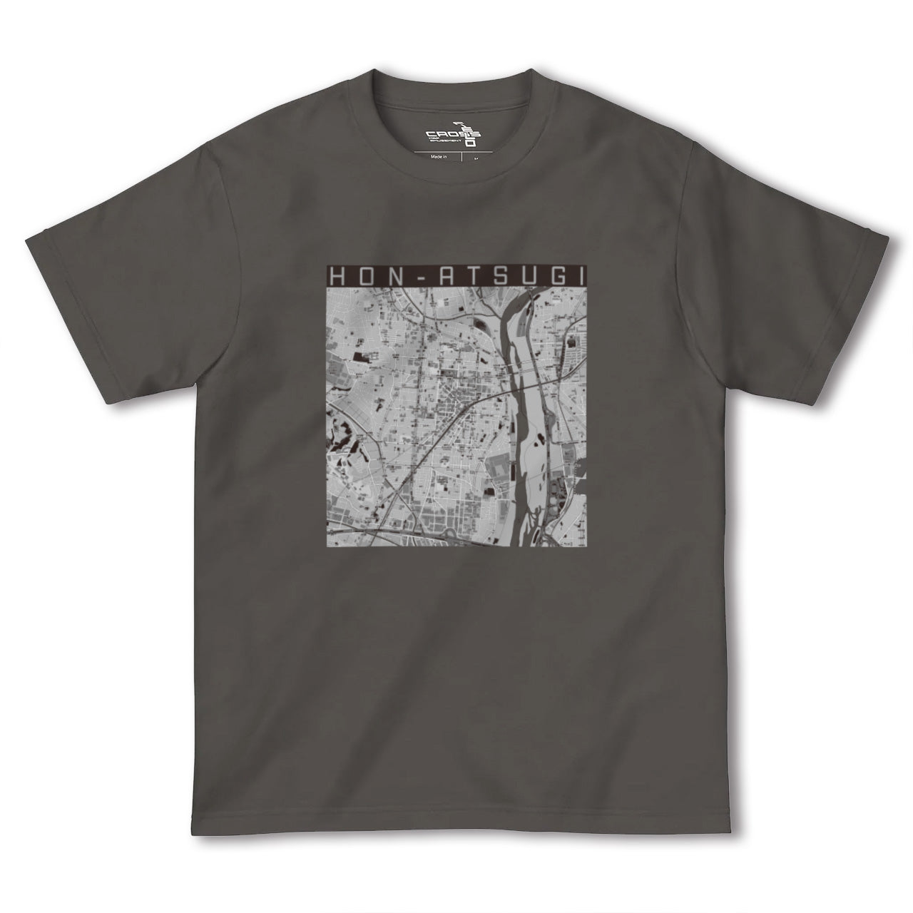 【本厚木(神奈川県)】地図柄ヘビーウェイトTシャツ