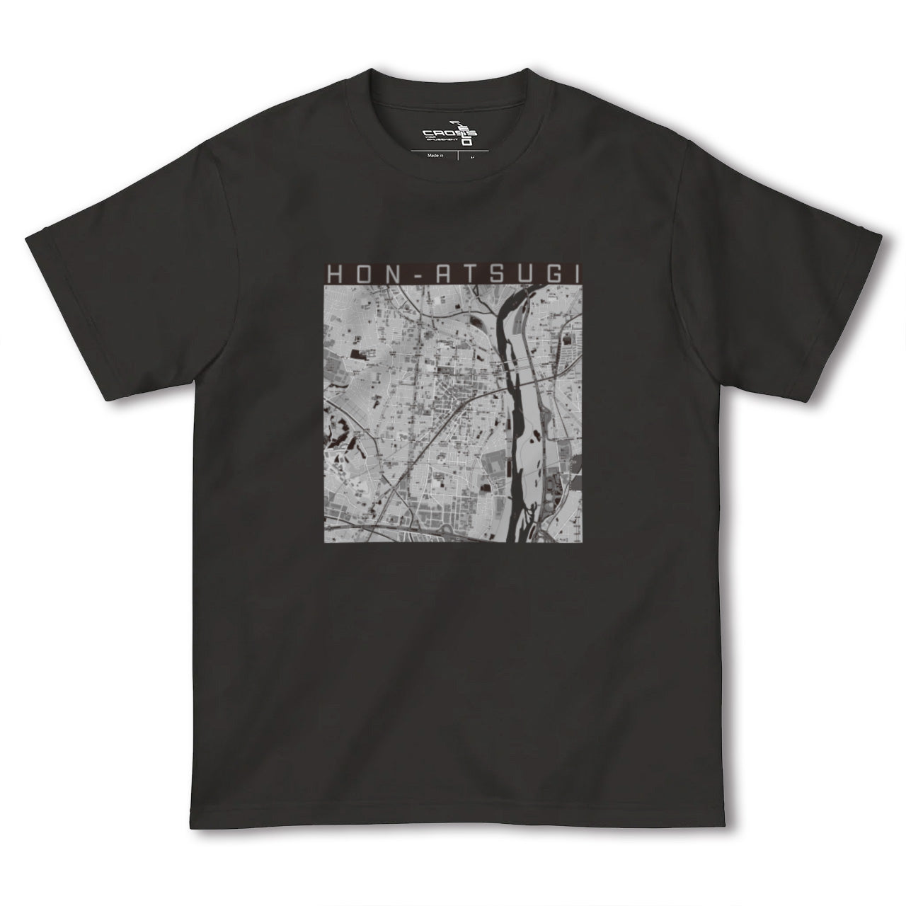 【本厚木(神奈川県)】地図柄ヘビーウェイトTシャツ