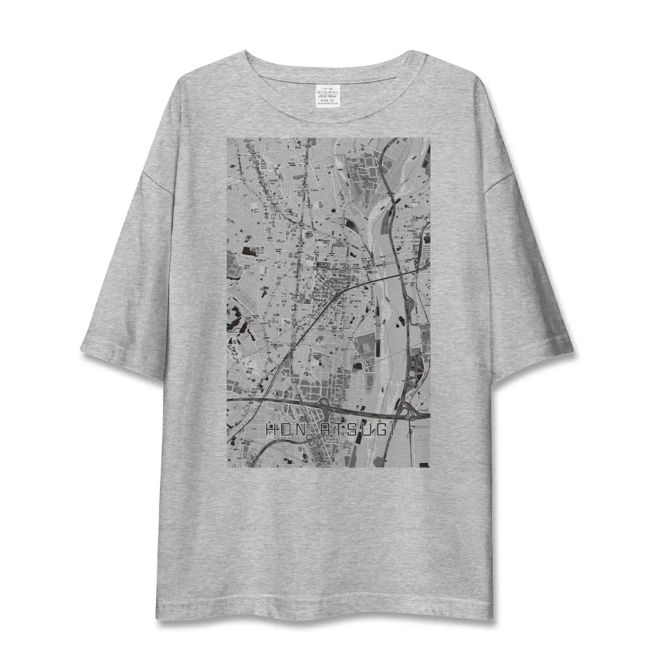 【本厚木(神奈川県)】地図柄ビッグシルエットTシャツ