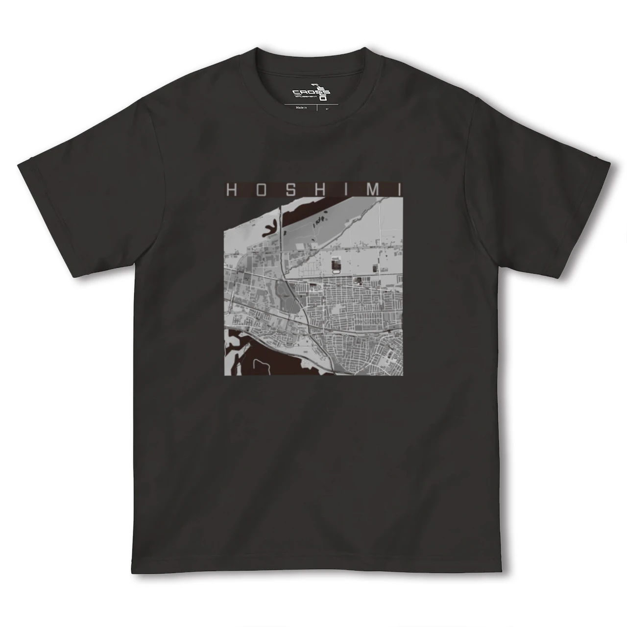 【ほしみ(北海道)】地図柄ヘビーウェイトTシャツ