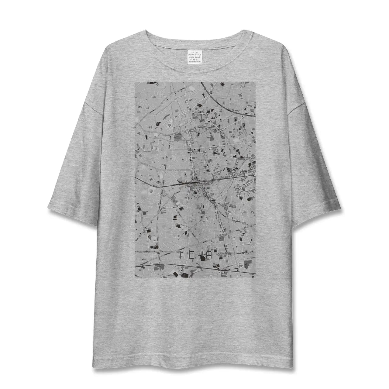 【保谷(東京都)】地図柄ビッグシルエットTシャツ