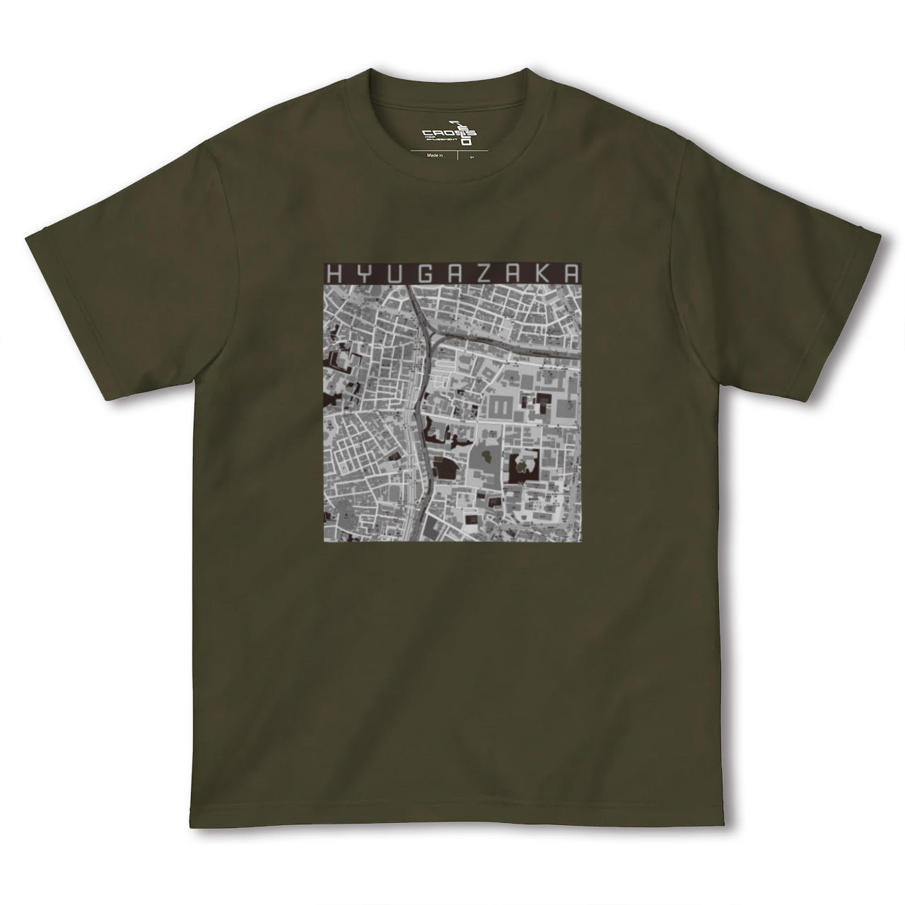 【日向坂(東京都)】地図柄ヘビーウェイトTシャツ