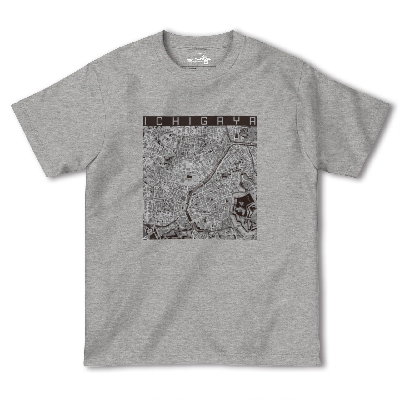 【市ケ谷(東京都)】地図柄ヘビーウェイトTシャツ