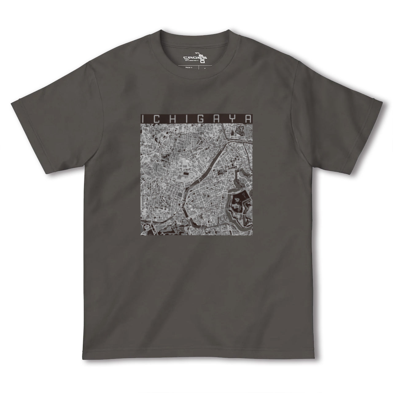 【市ケ谷(東京都)】地図柄ヘビーウェイトTシャツ