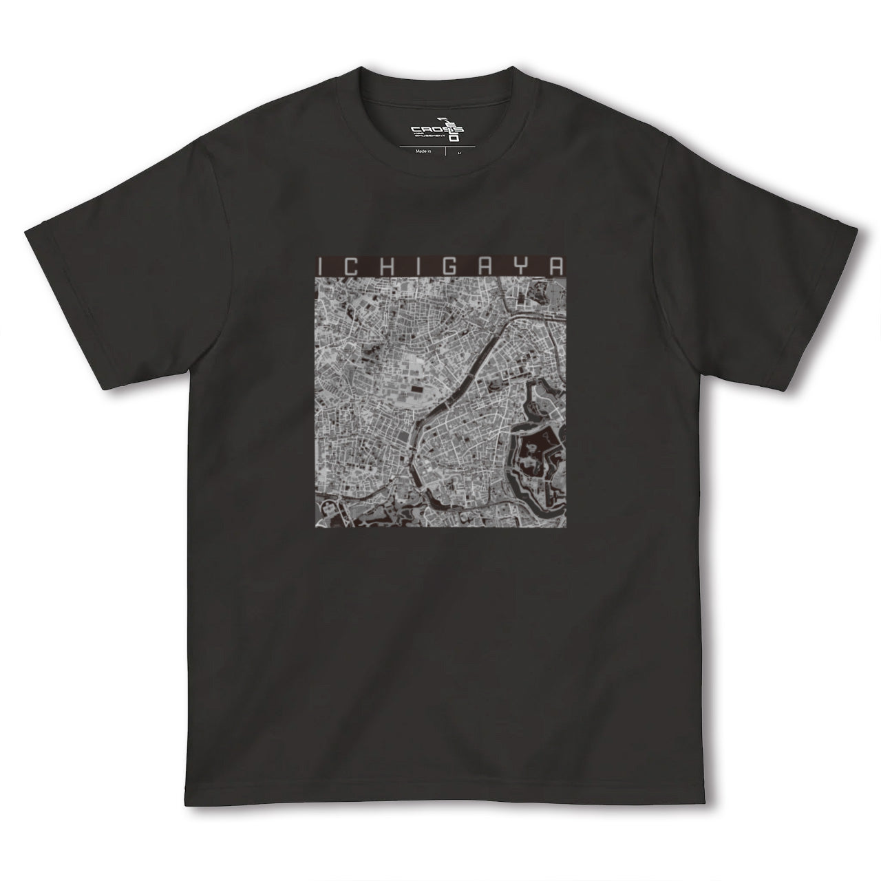 【市ケ谷(東京都)】地図柄ヘビーウェイトTシャツ