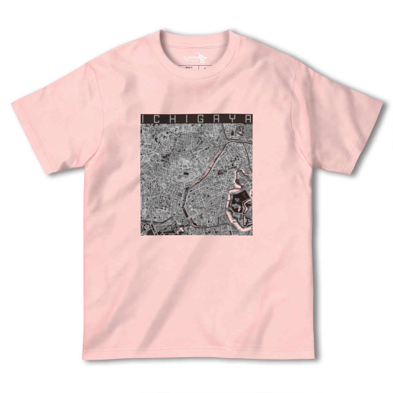 【市ケ谷(東京都)】地図柄ヘビーウェイトTシャツ