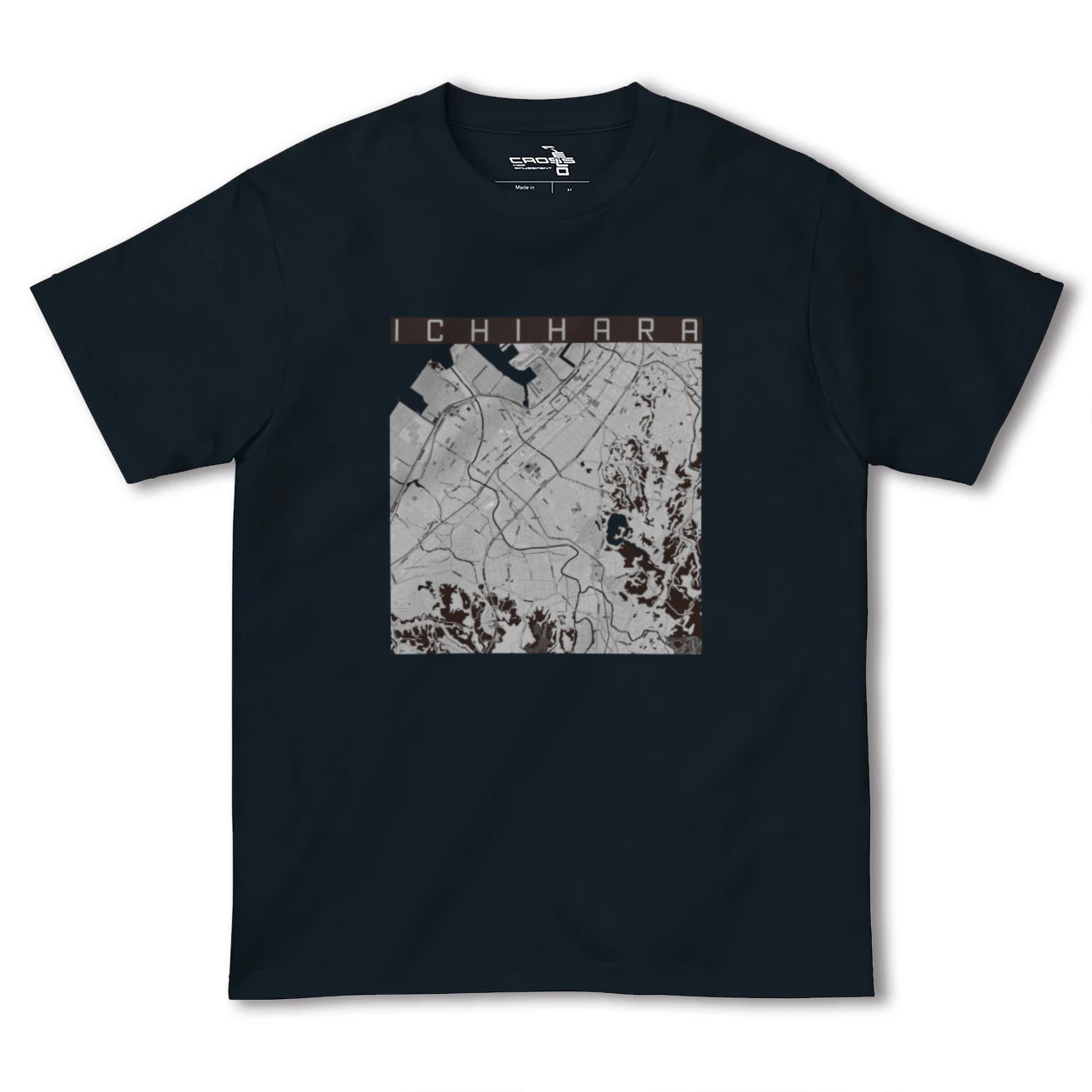 【市原(千葉県)】地図柄ヘビーウェイトTシャツ