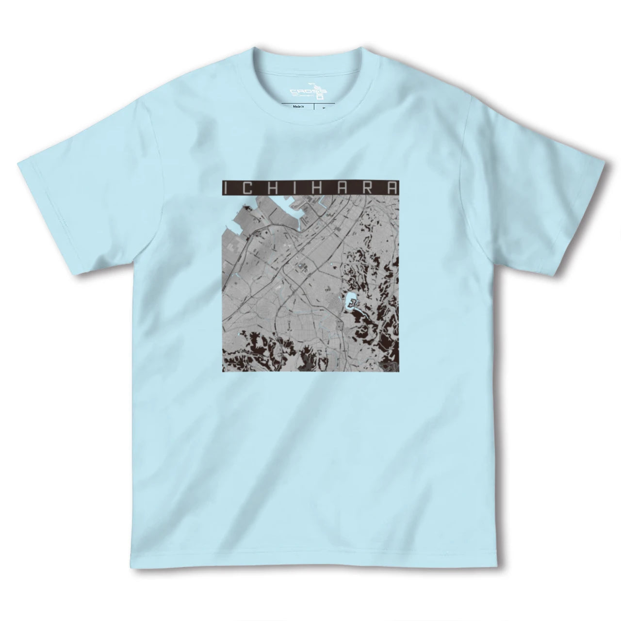 【市原(千葉県)】地図柄ヘビーウェイトTシャツ