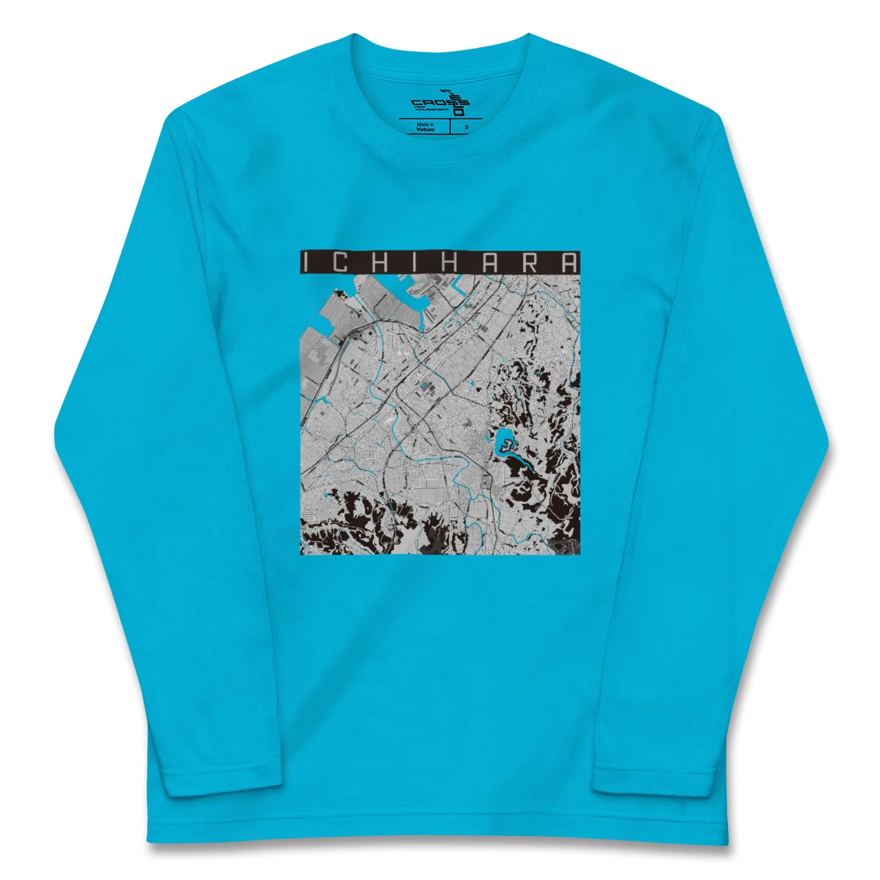 【市原(千葉県)】地図柄ロングスリーブTシャツ