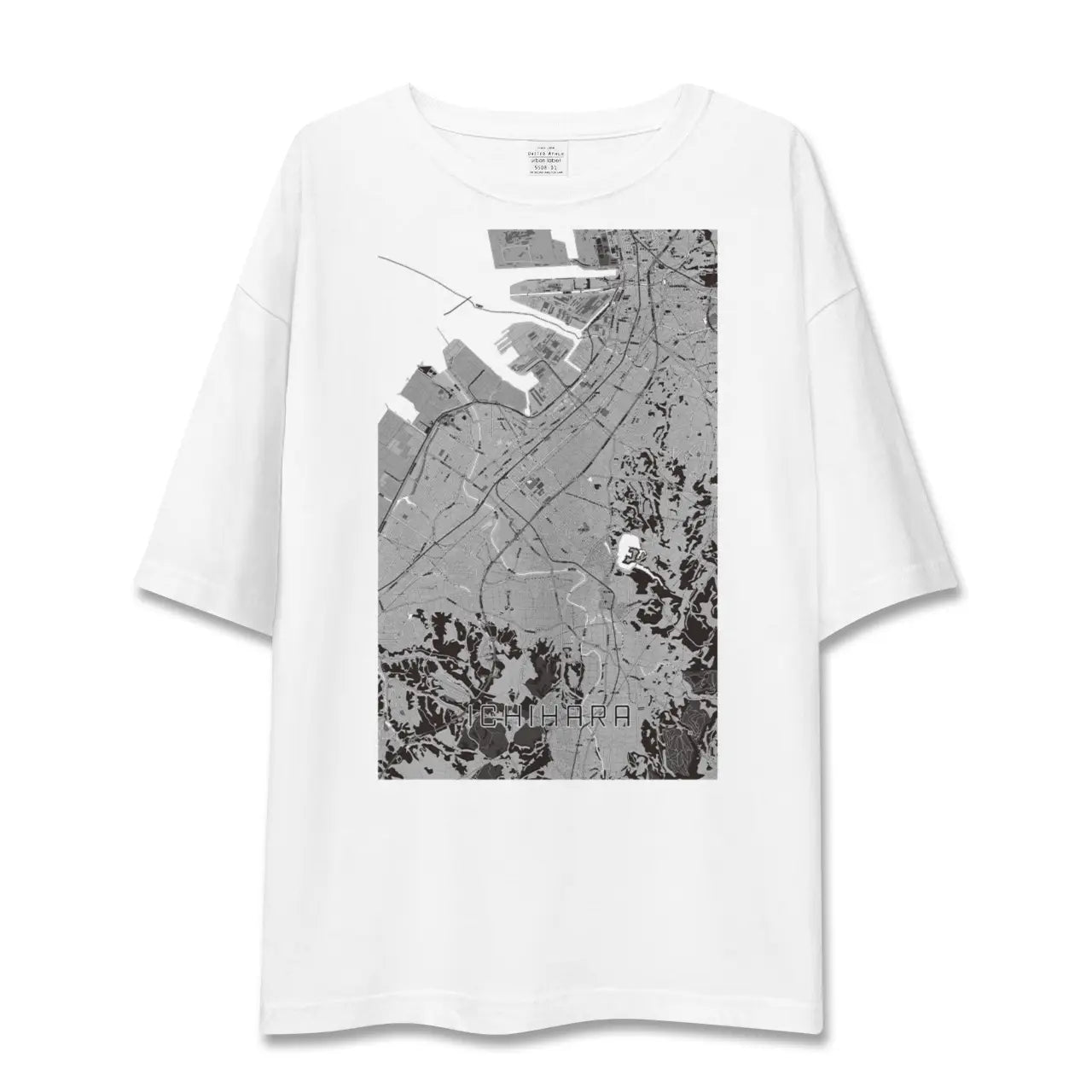 【市原(千葉県)】地図柄ビッグシルエットTシャツ