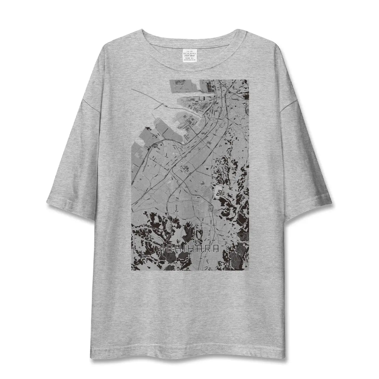 【市原(千葉県)】地図柄ビッグシルエットTシャツ