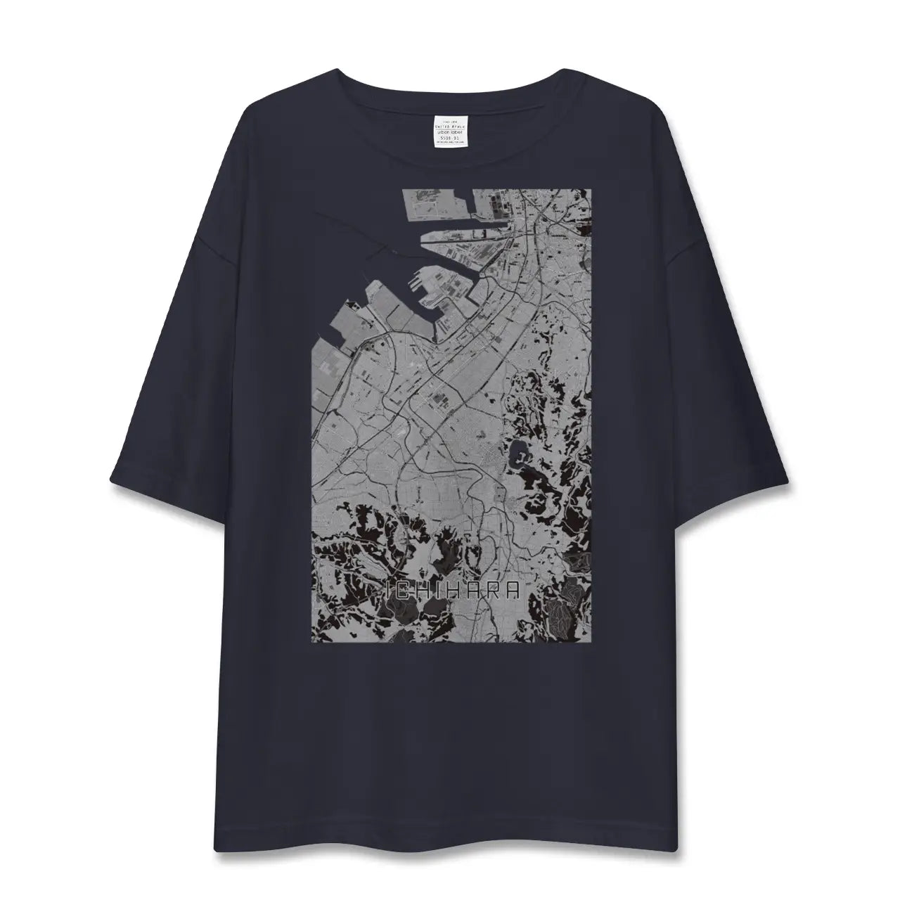 【市原(千葉県)】地図柄ビッグシルエットTシャツ