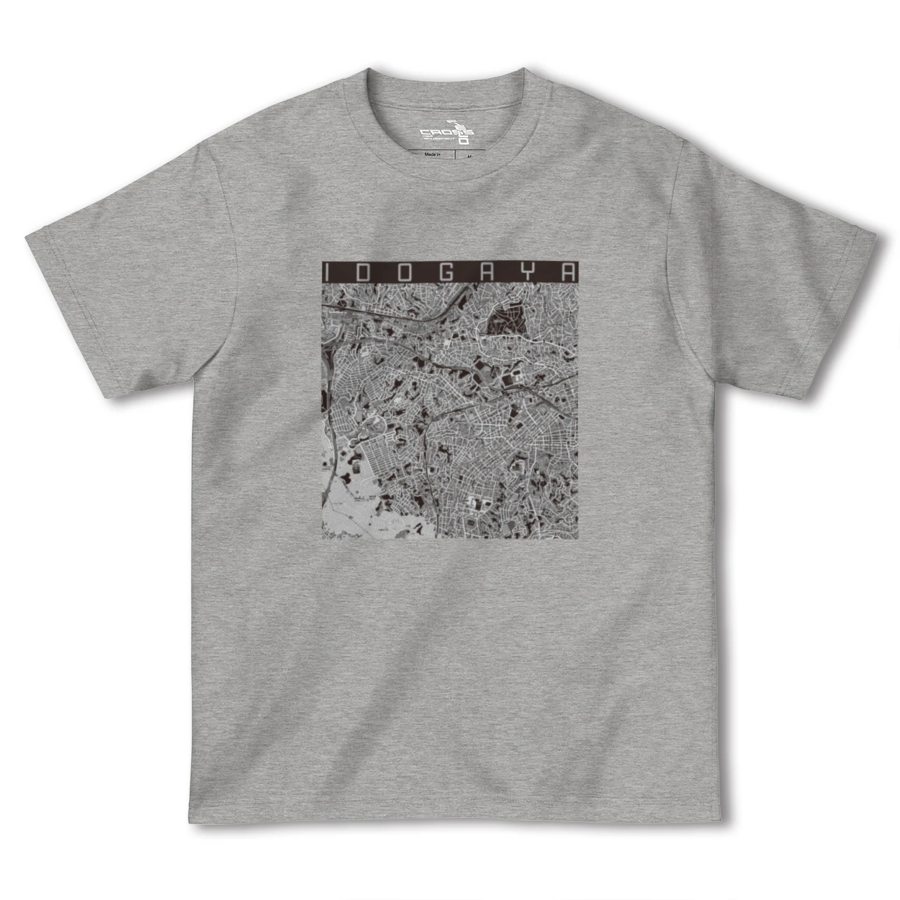【井土ヶ谷(神奈川県)】地図柄ヘビーウェイトTシャツ