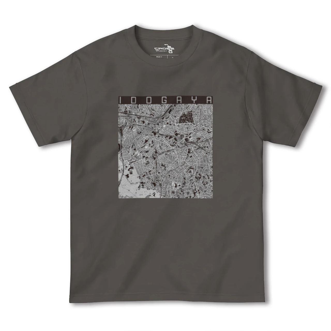 【井土ヶ谷(神奈川県)】地図柄ヘビーウェイトTシャツ