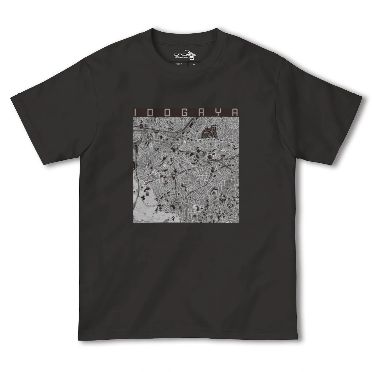 【井土ヶ谷(神奈川県)】地図柄ヘビーウェイトTシャツ