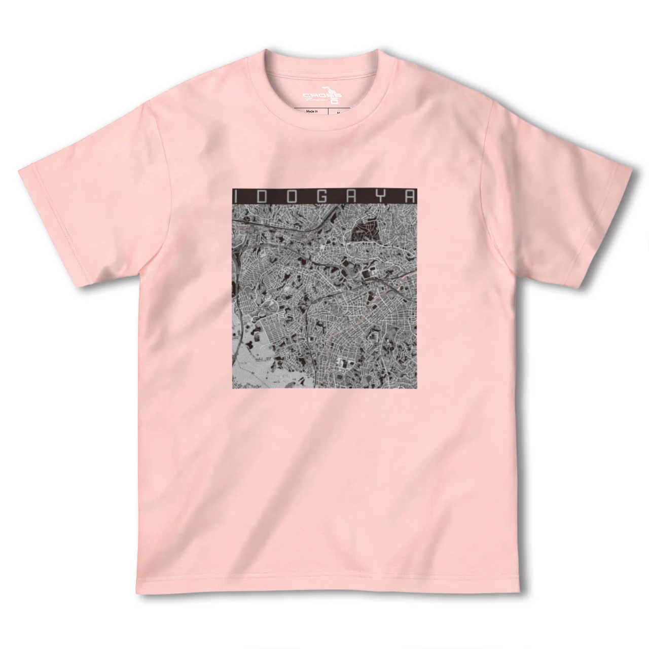 【井土ヶ谷(神奈川県)】地図柄ヘビーウェイトTシャツ