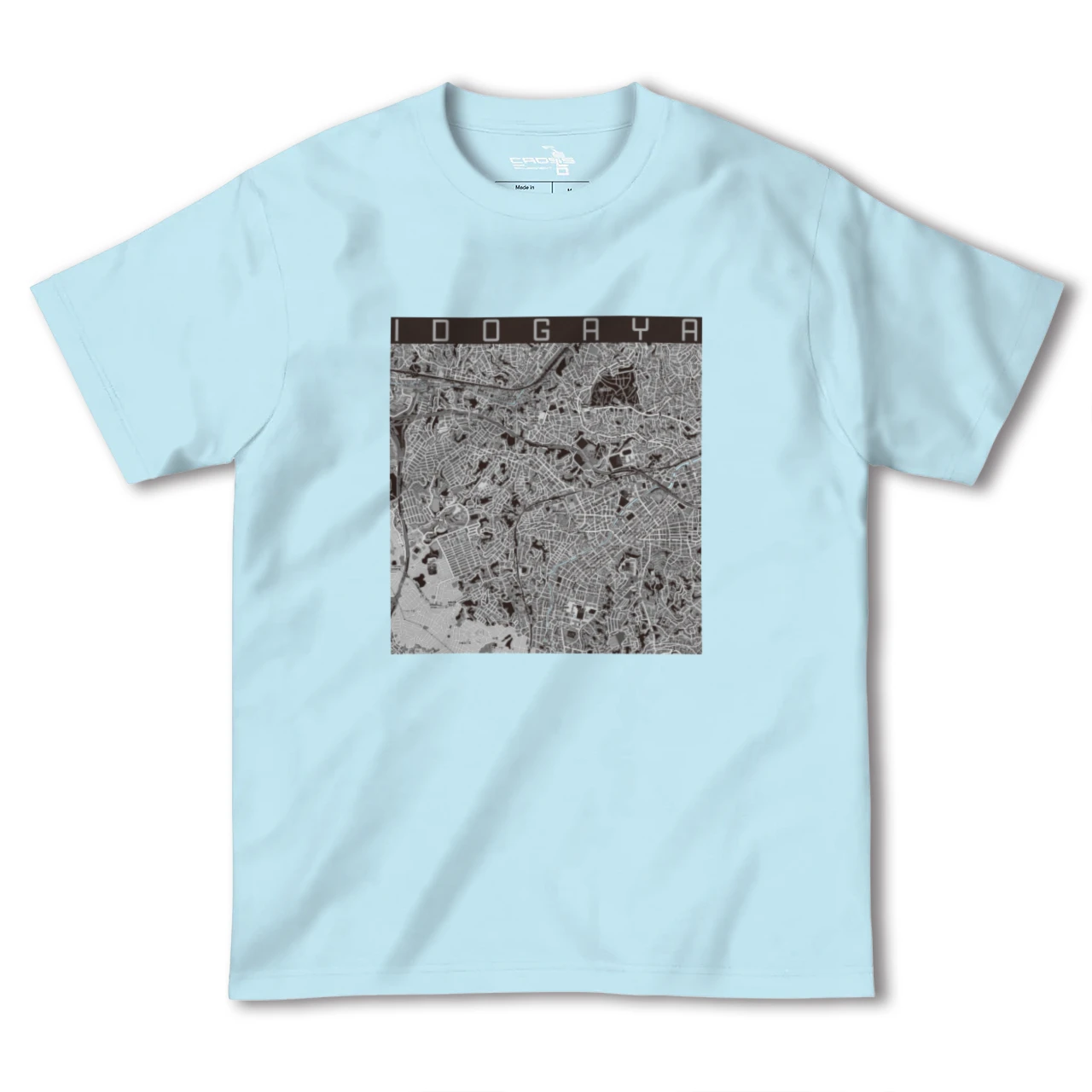 【井土ヶ谷(神奈川県)】地図柄ヘビーウェイトTシャツ