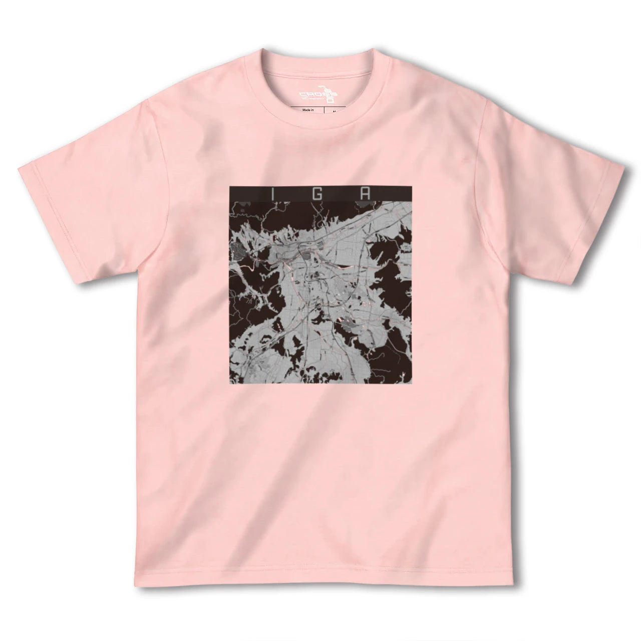 【伊賀(三重県)】地図柄ヘビーウェイトTシャツ