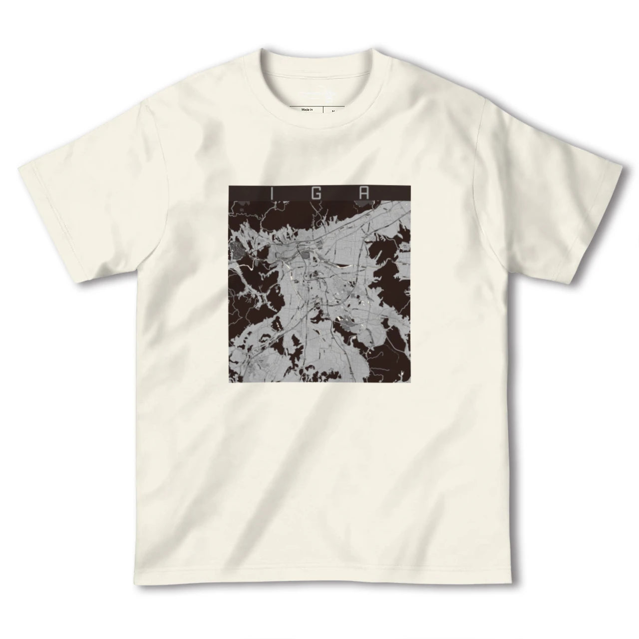 【伊賀(三重県)】地図柄ヘビーウェイトTシャツ