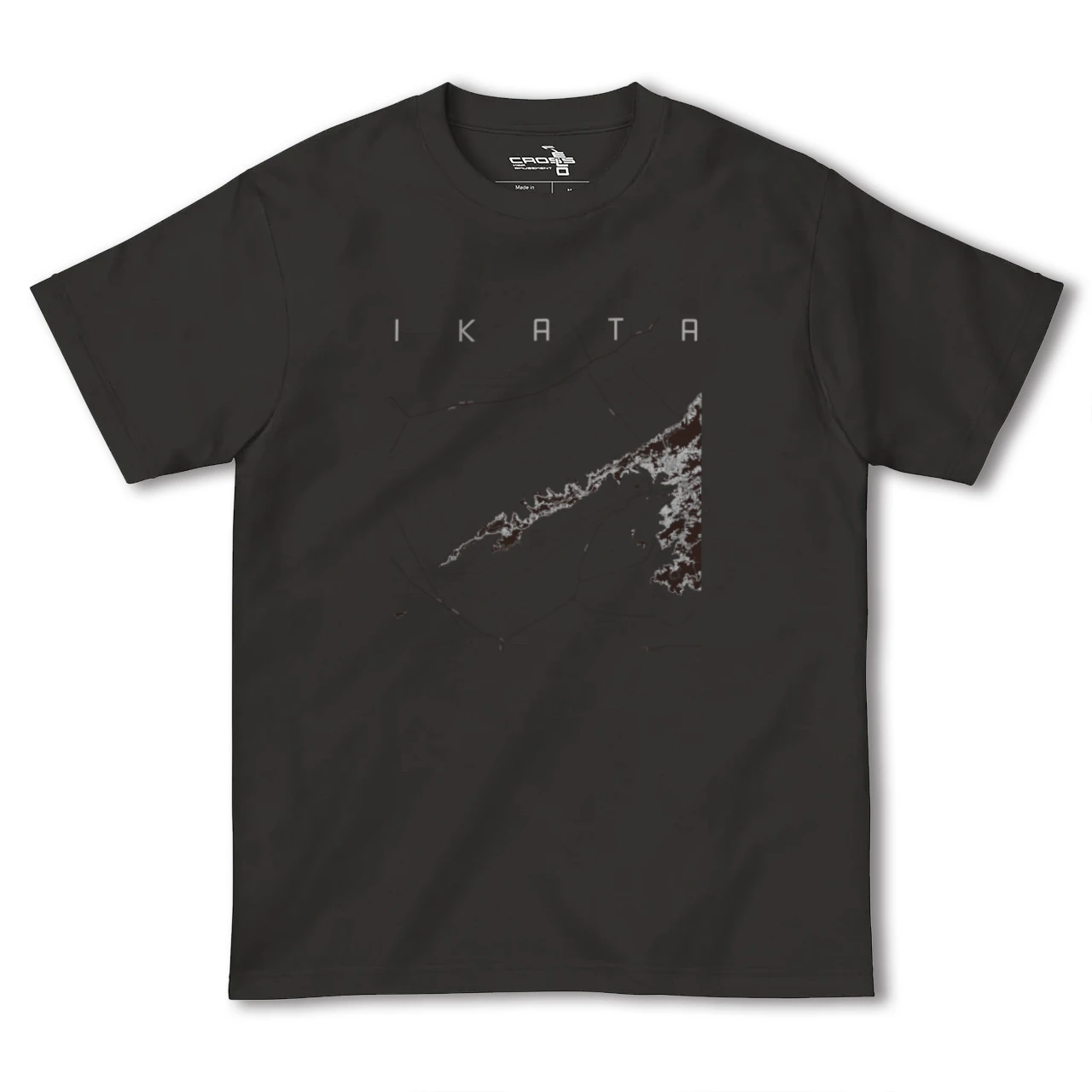【伊方(愛媛県)】地図柄ヘビーウェイトTシャツ