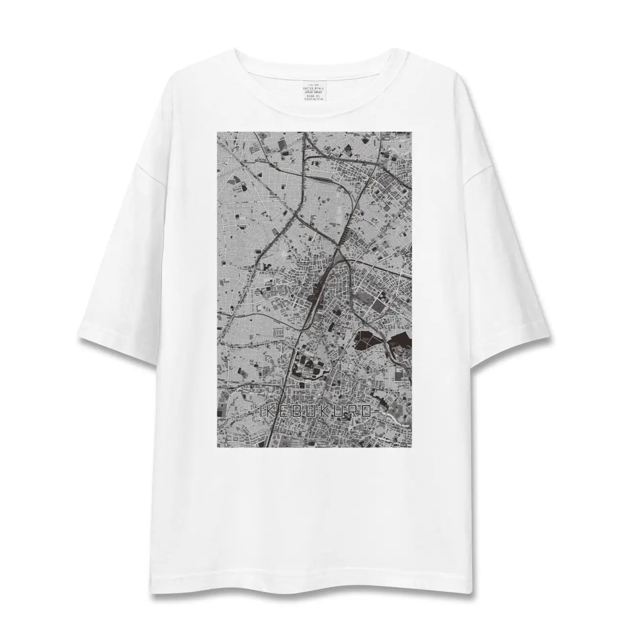 【池袋(東京都)】地図柄ビッグシルエットTシャツ