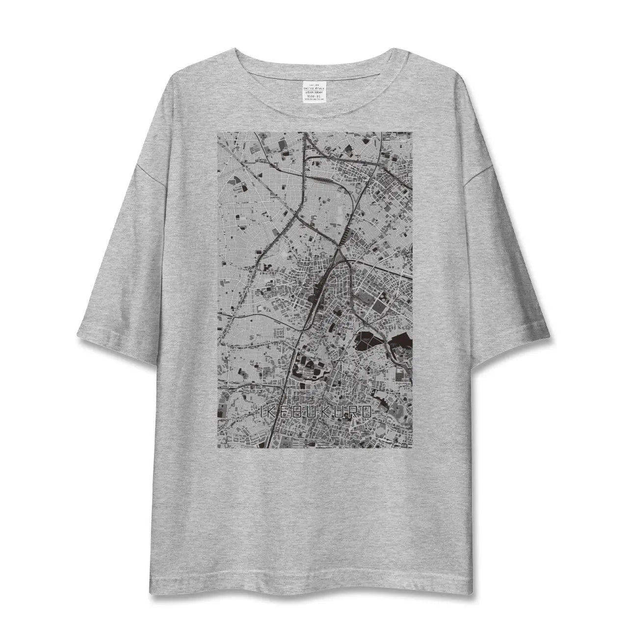 【池袋(東京都)】地図柄ビッグシルエットTシャツ
