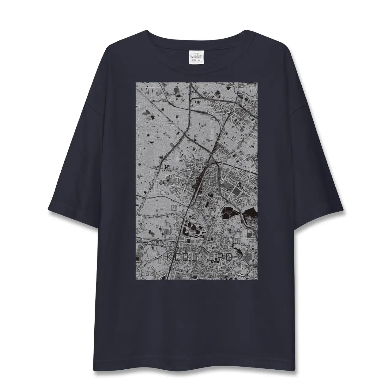 【池袋(東京都)】地図柄ビッグシルエットTシャツ