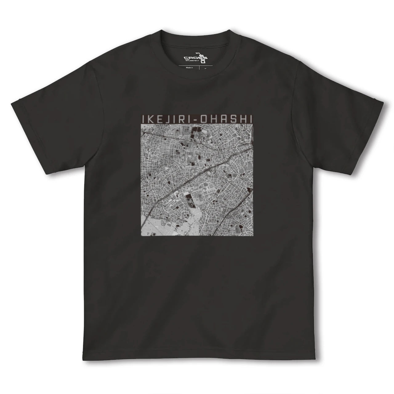 【池尻大橋(東京都)】地図柄ヘビーウェイトTシャツ