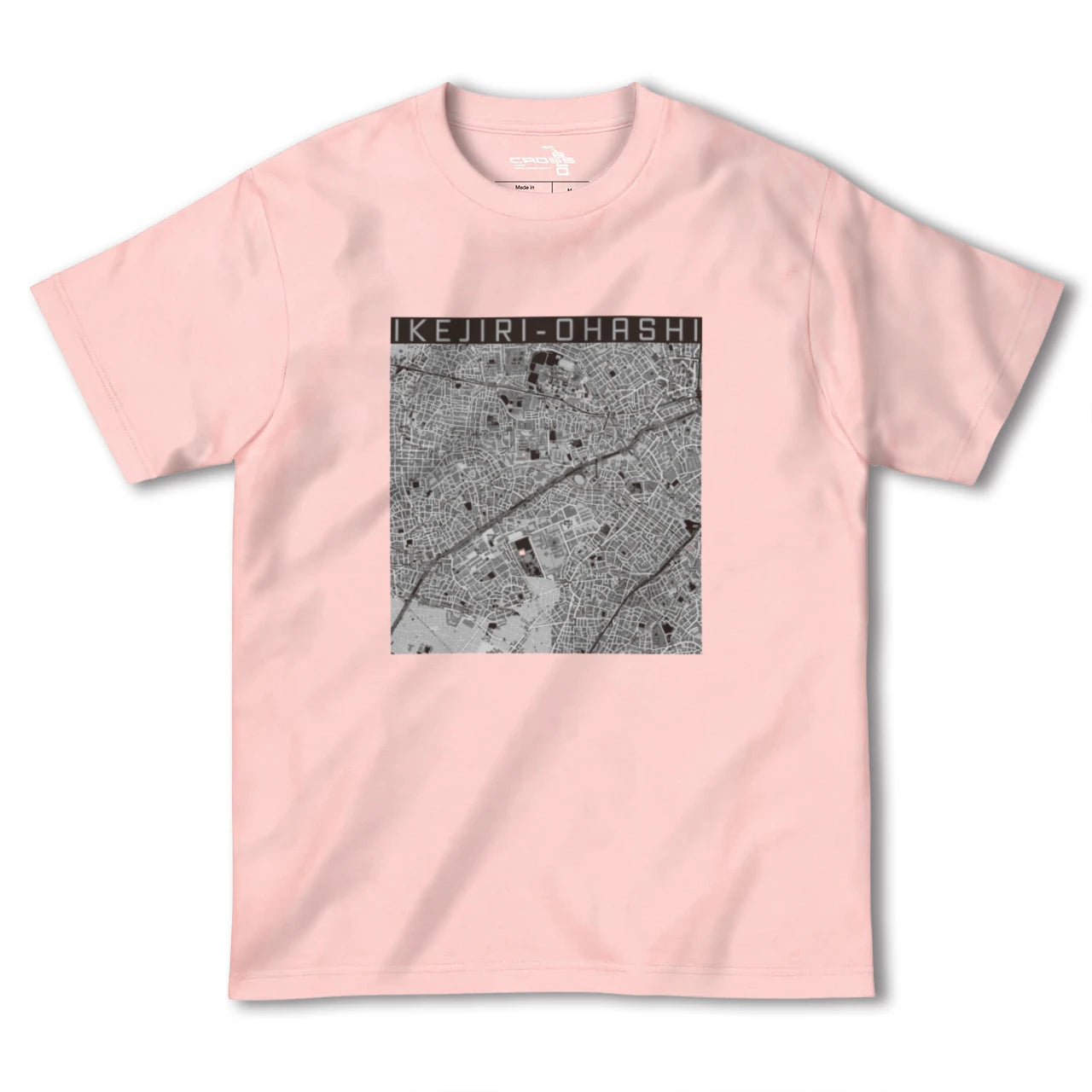 【池尻大橋(東京都)】地図柄ヘビーウェイトTシャツ