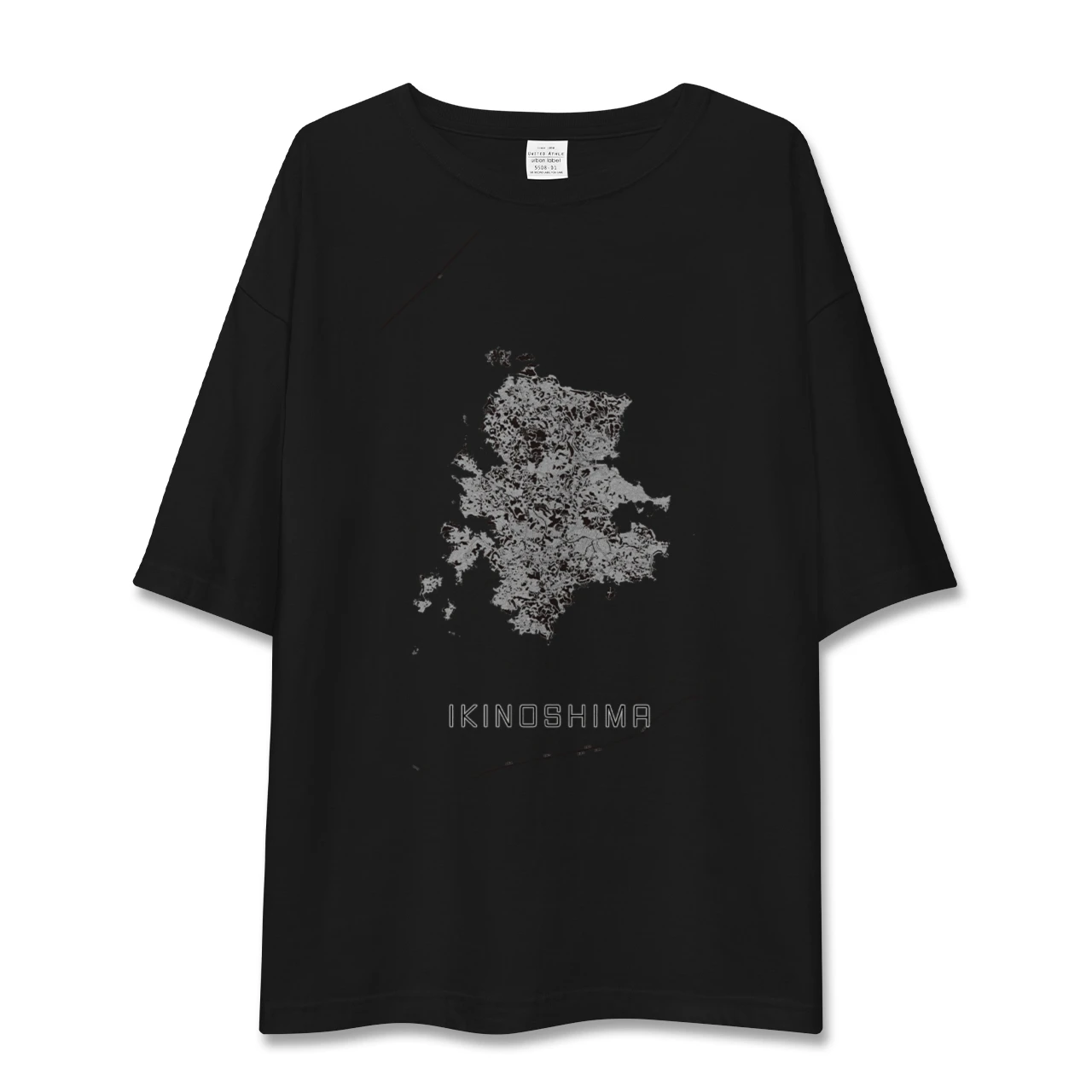 【壱岐島(長崎県)】地図柄ビッグシルエットTシャツ