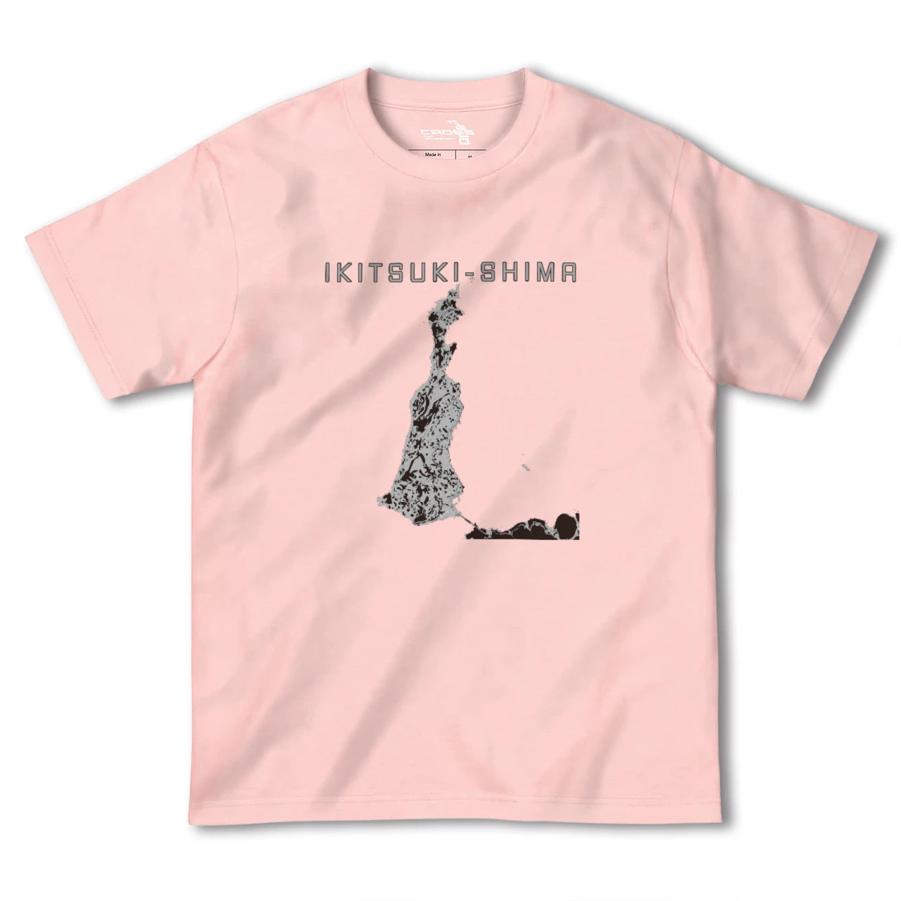 【生月島(長崎県)】地図柄ヘビーウェイトTシャツ